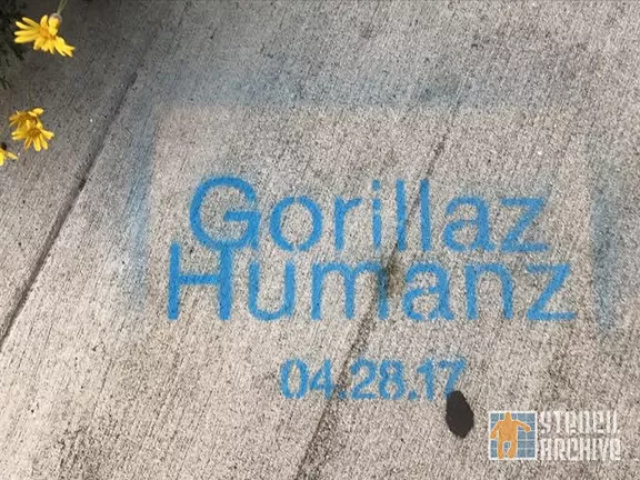 SF NoPa Gorillaz advert