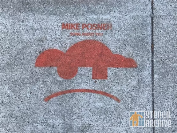 SF Panhandle Mike Posner advert