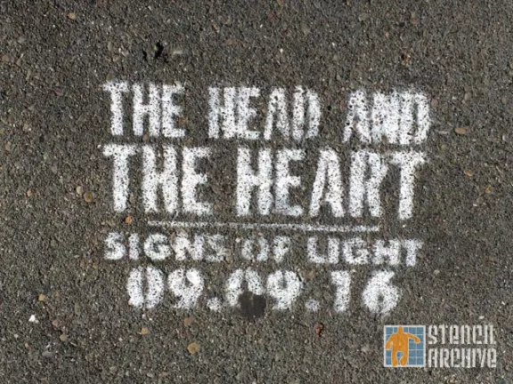 SF Western Addition Head and the Heart advert