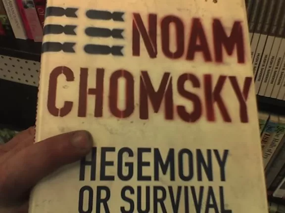In Media Noam Chomsky book cover