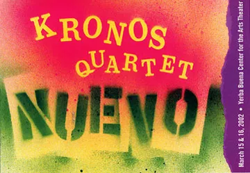 In Media Kronos Quartet postcard