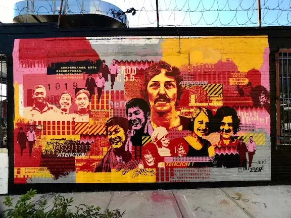 Cabaio Atencion mural NYC ph J Rojo for BSA