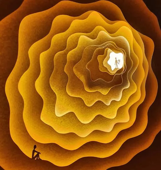 Lucia Szulman flowers cut paper