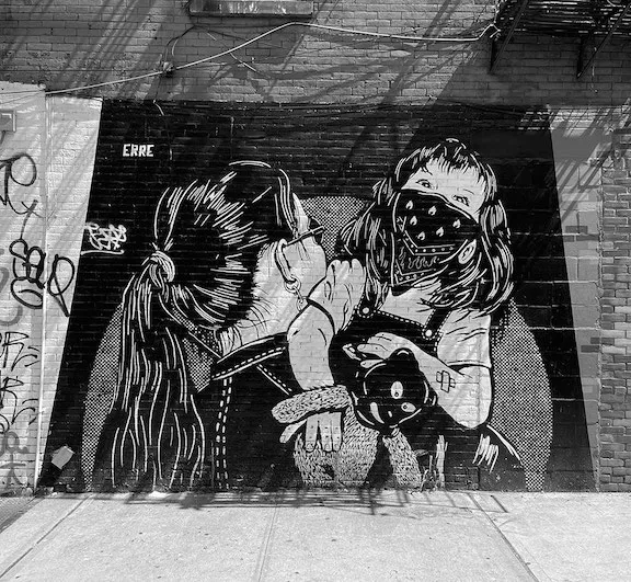 erre NYC punk child ph J Rojo for BSA