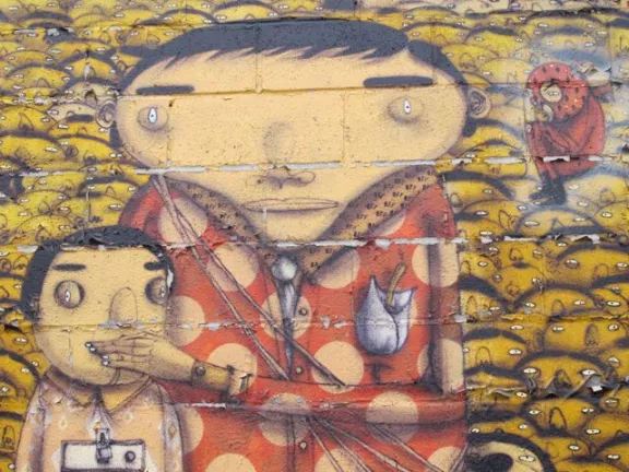 Os Gemeos Coney Island mural14