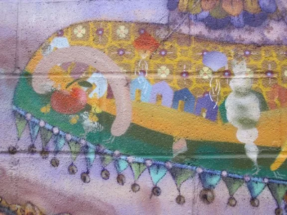 Os Gemeos Coney Island mural17