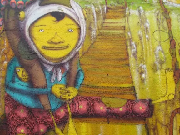 Os Gemeos NYC Mural 02