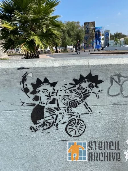 MX Aguascalientes punks on bike