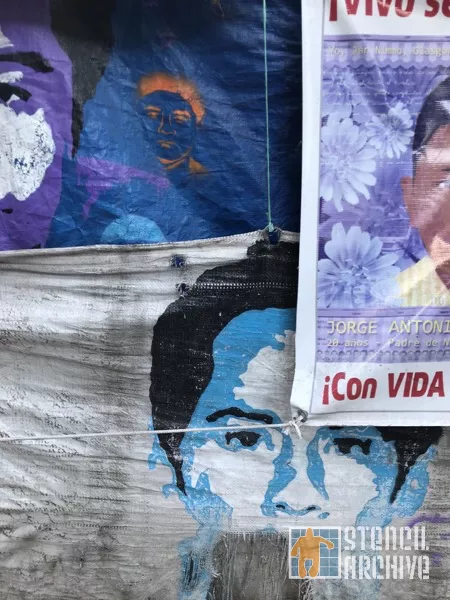 MX CDMX Reforma Ayotzinapa portraits