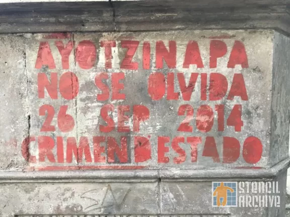MX CDMX Reforma Ayotzinapa