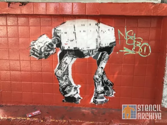 MX CDMX Roma Nte. Star Wars AT-AT