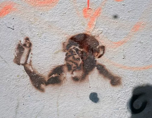 PE Lima Monkey with can