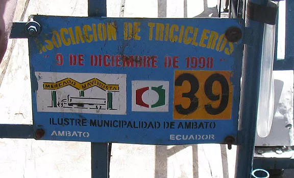 EC Ambato Assn of Tricicleteros