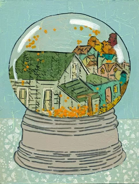 Amy Rice MN snow globe