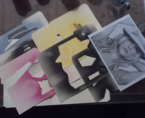 LA DRL Britney Spears cutouts