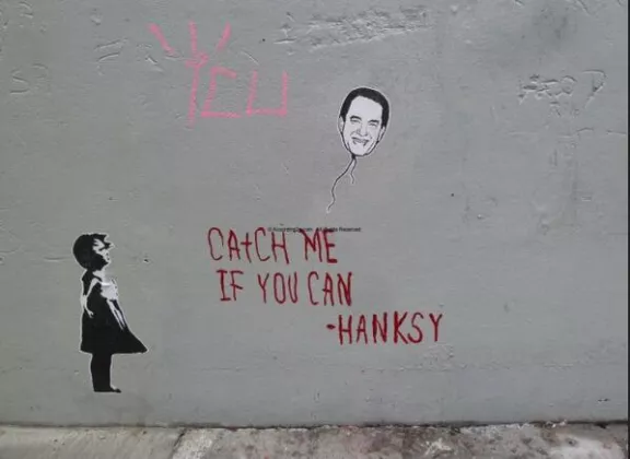 HANKSY Catch Me if you Can