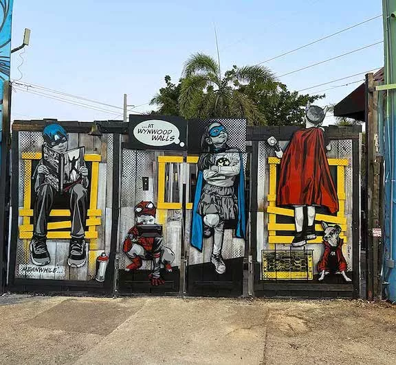 Joe Iurato mural wynwood walls class of 2021 ph J Rojo for BSA