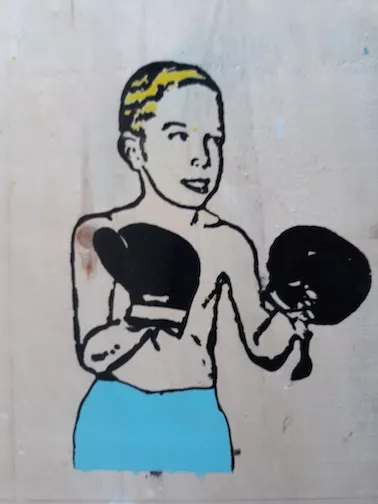 Joe Wackerman boxing