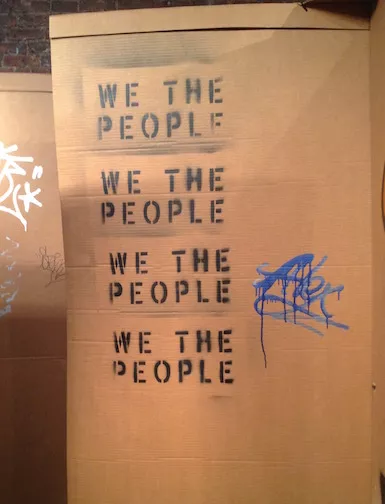 John Fekner We-the-people