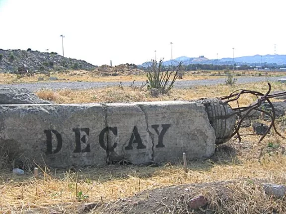 John Fekner Decay in SF