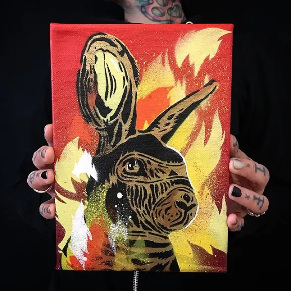 Praxis masked rabbit 01