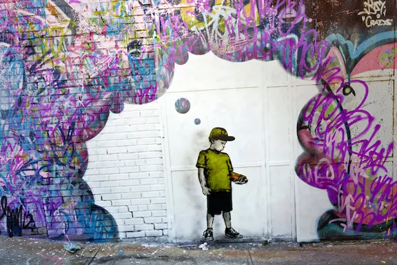 Rene Gagnon imagine graffiti