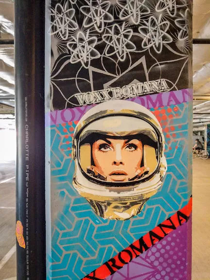 Voxx Romana female astronaut