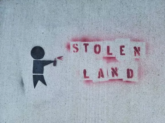 CA Cotati Stolen Land