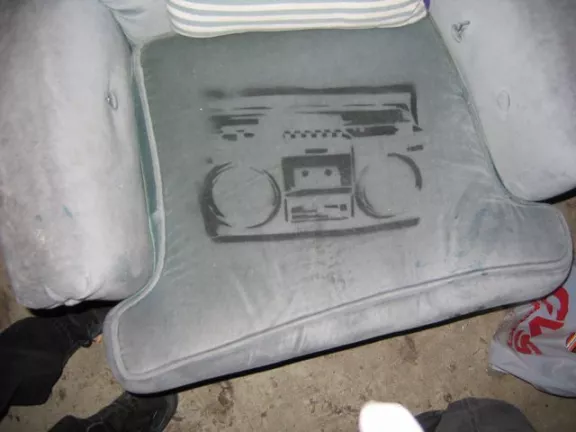 CA San Diego boom box
