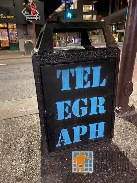 CA East Bay Berkeley TELEGRAPH