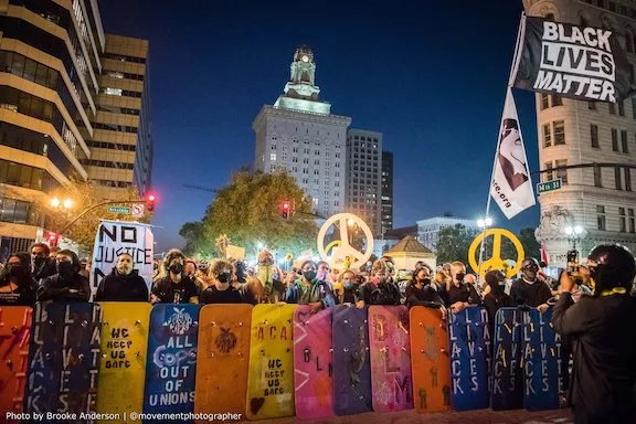 CA East Bay Oakland Black Lives Matters protest