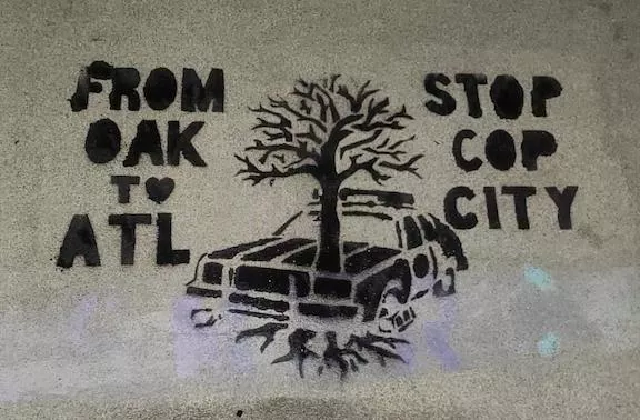 CA Oakland Stop Cop City