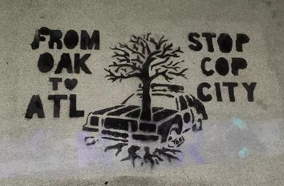 CA East Bay Oakland Oak to Atl Stop Cop City