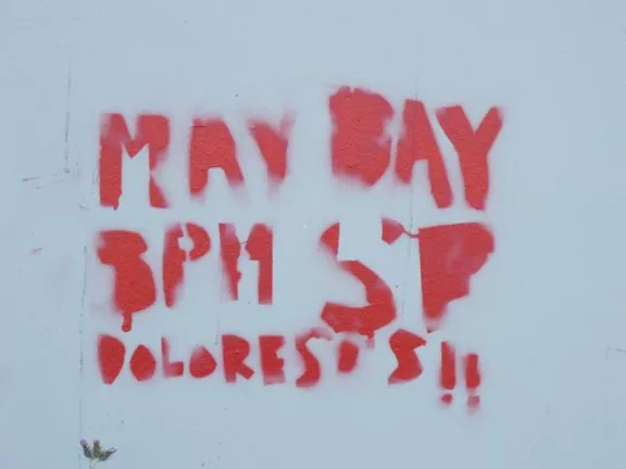 CA East Bay West Oakland May Day SF