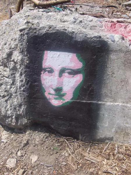 CA East Bay Albany Bulb Mona Lisa