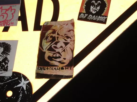 CA East Bay Berkeley distraught Sticker