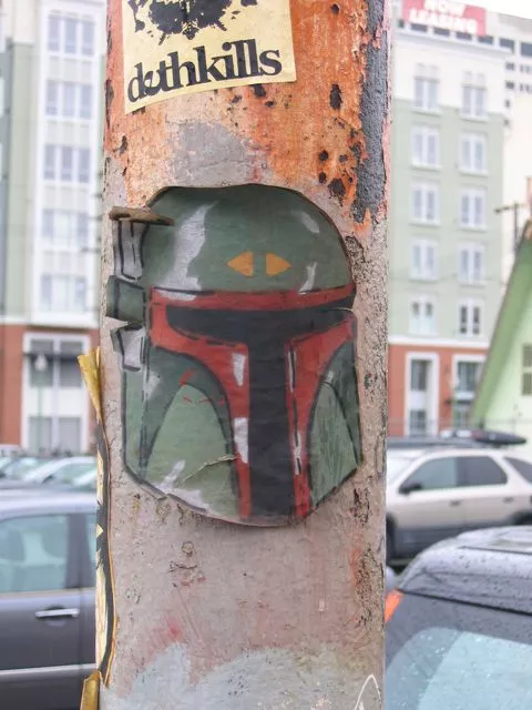 CA East Bay Oakland Star Wars Boba Fett paste