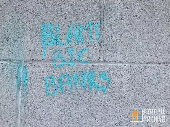 CA East Bay Berkeley Blame Big Banks