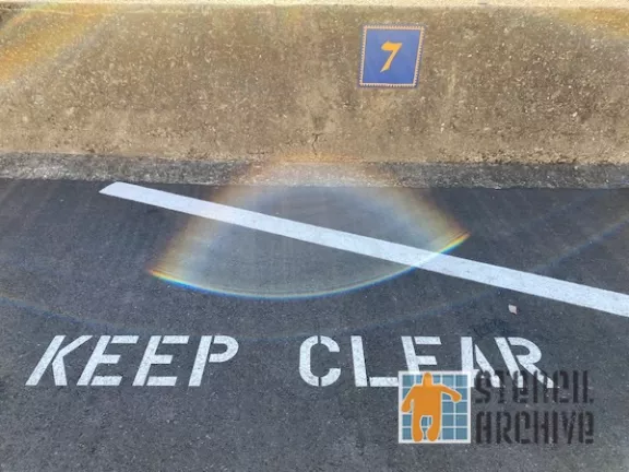 CA East Bay Berkeley Keep Clear