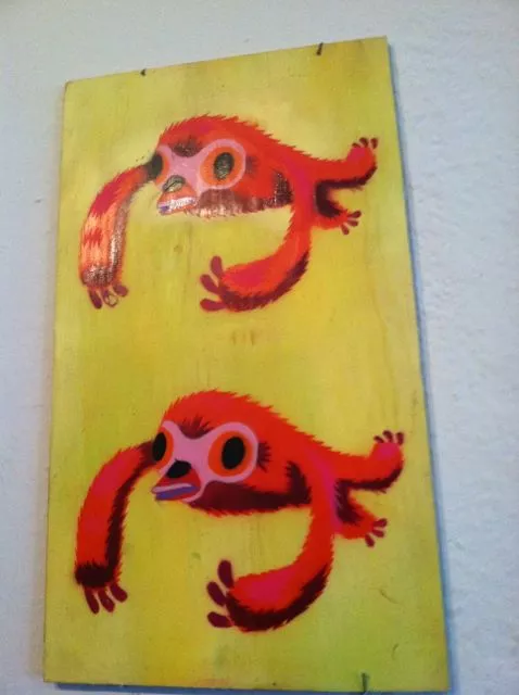East Bay CA Oakland Art Murmur monkeys
