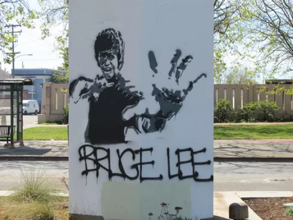 CA East Bay West Oakland Bruce Lee