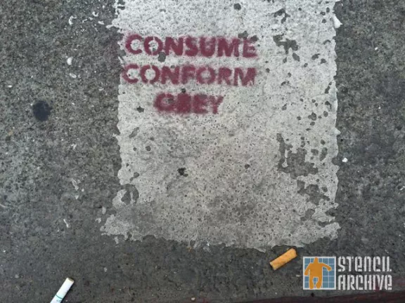 CA East Bay Consume Conform Obey