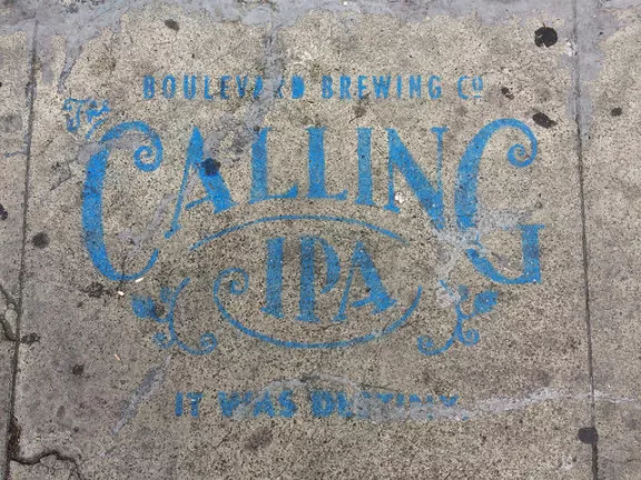 CA East Bay Oakland Calling IPA advert