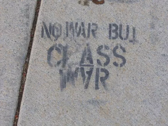 CA East Bay Oakland No War But Class War