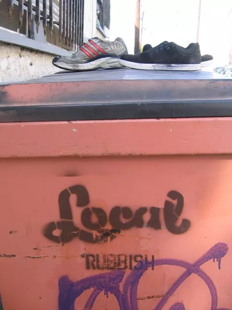 CA LA Venice Beach Local Rubbish