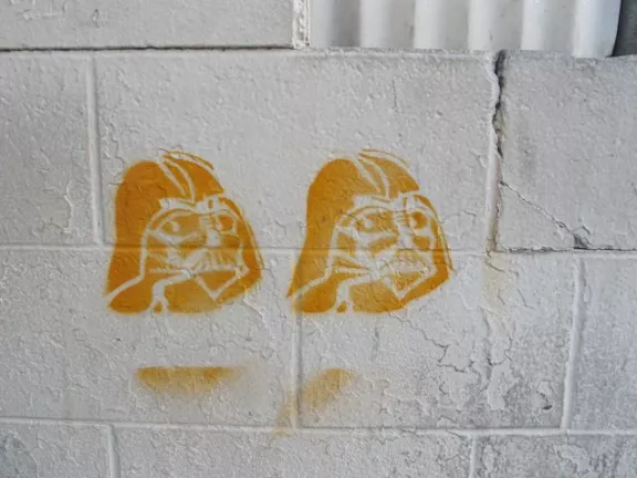 CA LA Echo Park Star Wars Darth Vader