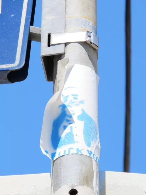 CA LA Echo Park F.ck You sticker