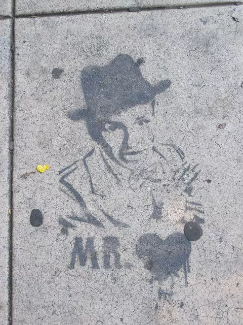 CA LA Echo Park Mr. Heart