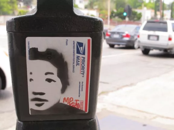 CA LA MPT sticker