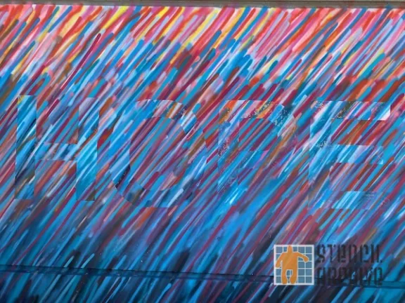CA LA Hermosa Beach Herondo St Murals HOPE